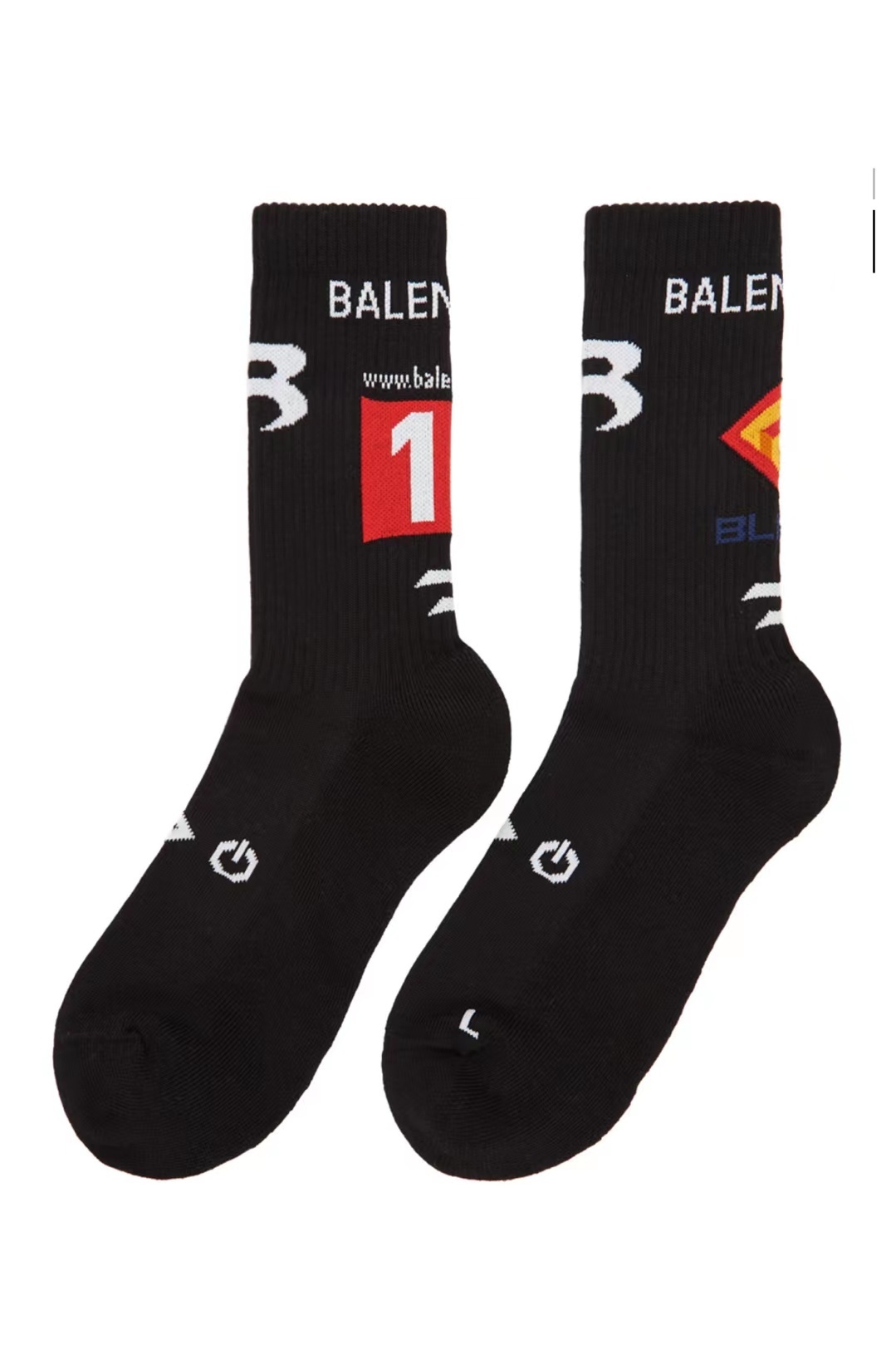 Balenciag Logo Socks