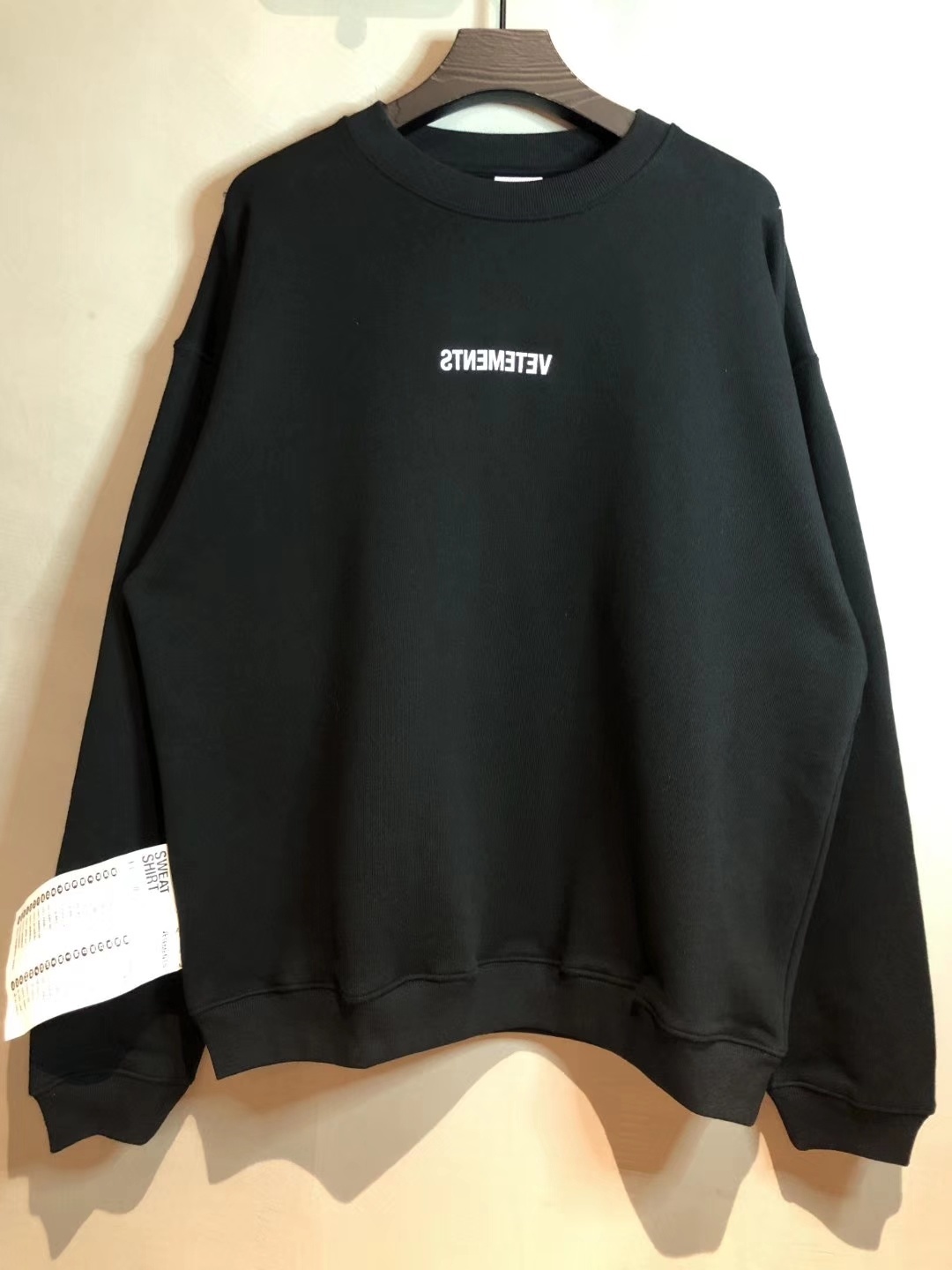 SOLD OUT VETEMENTS 2020 反向印花卫衣