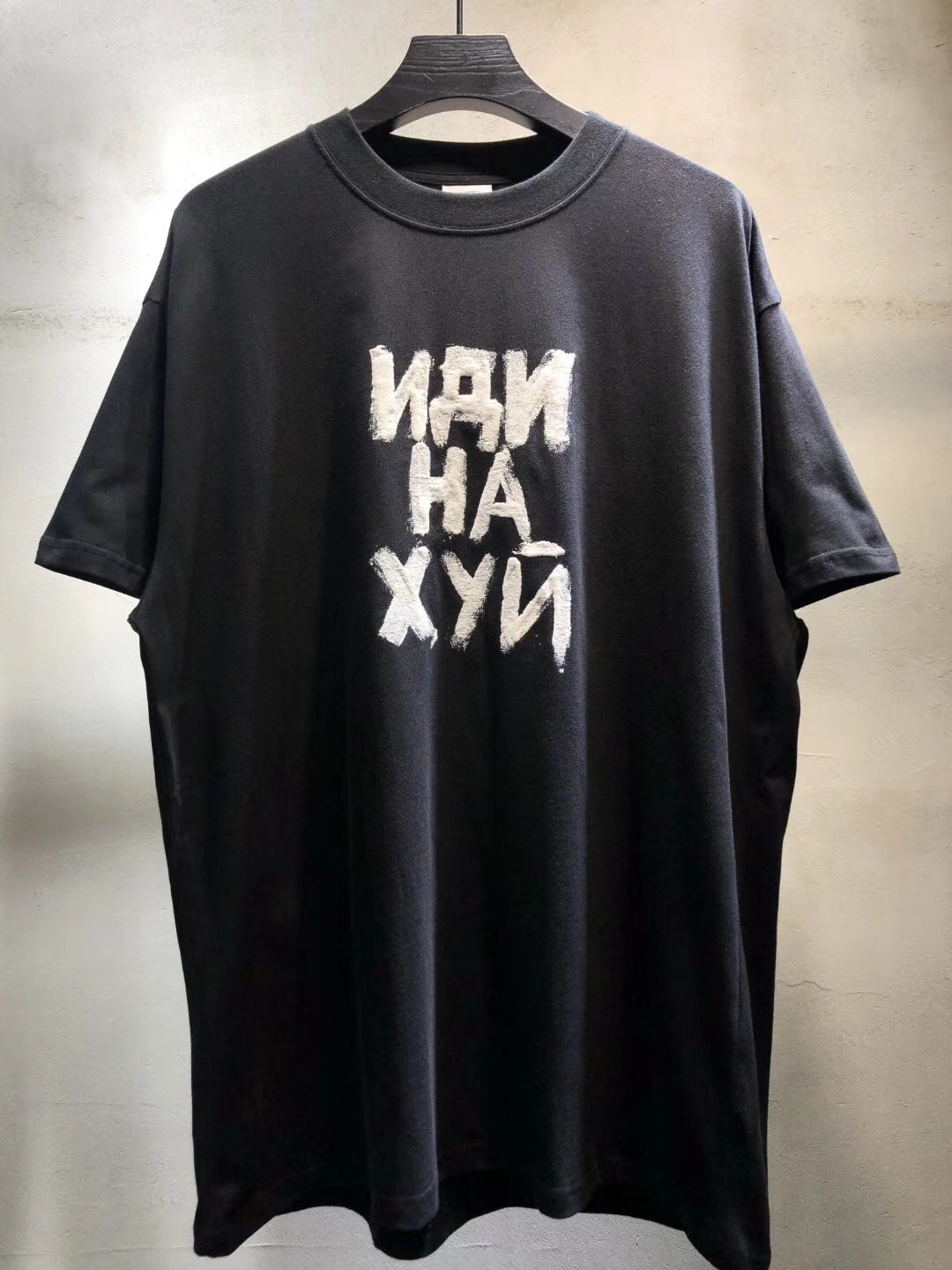 SOLD OUT VETEMENTS 19SS 俄语脏话粗口
