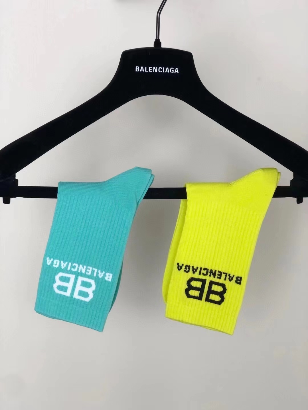 SOLD OUT Balenciag BB Logo Socks 2in1