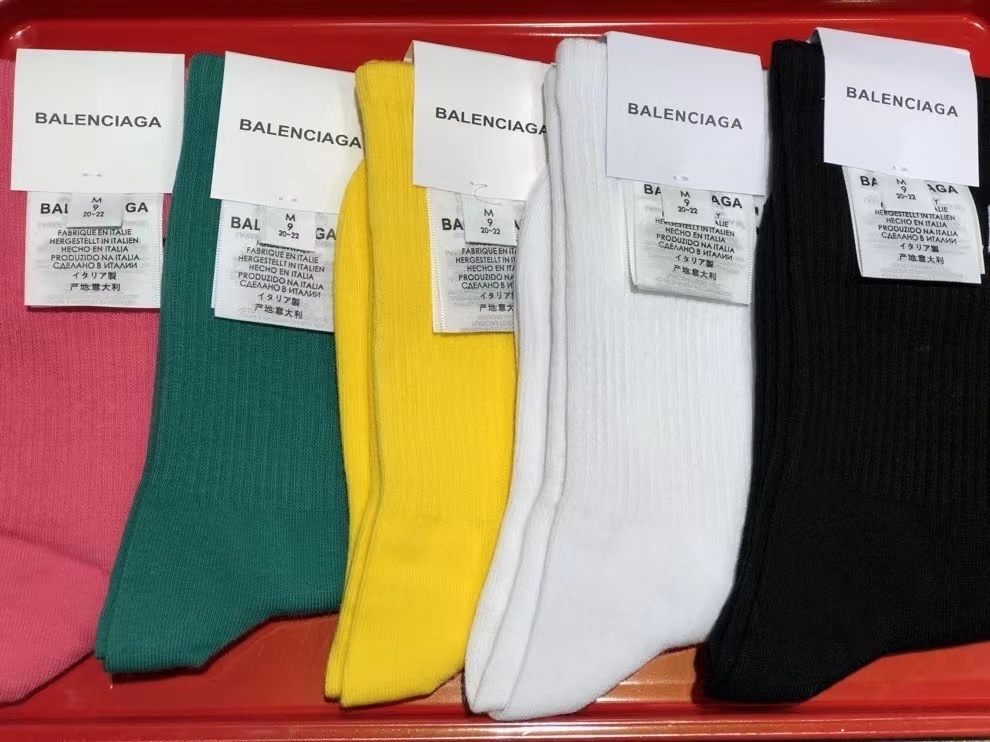Balenciag Logo Socks