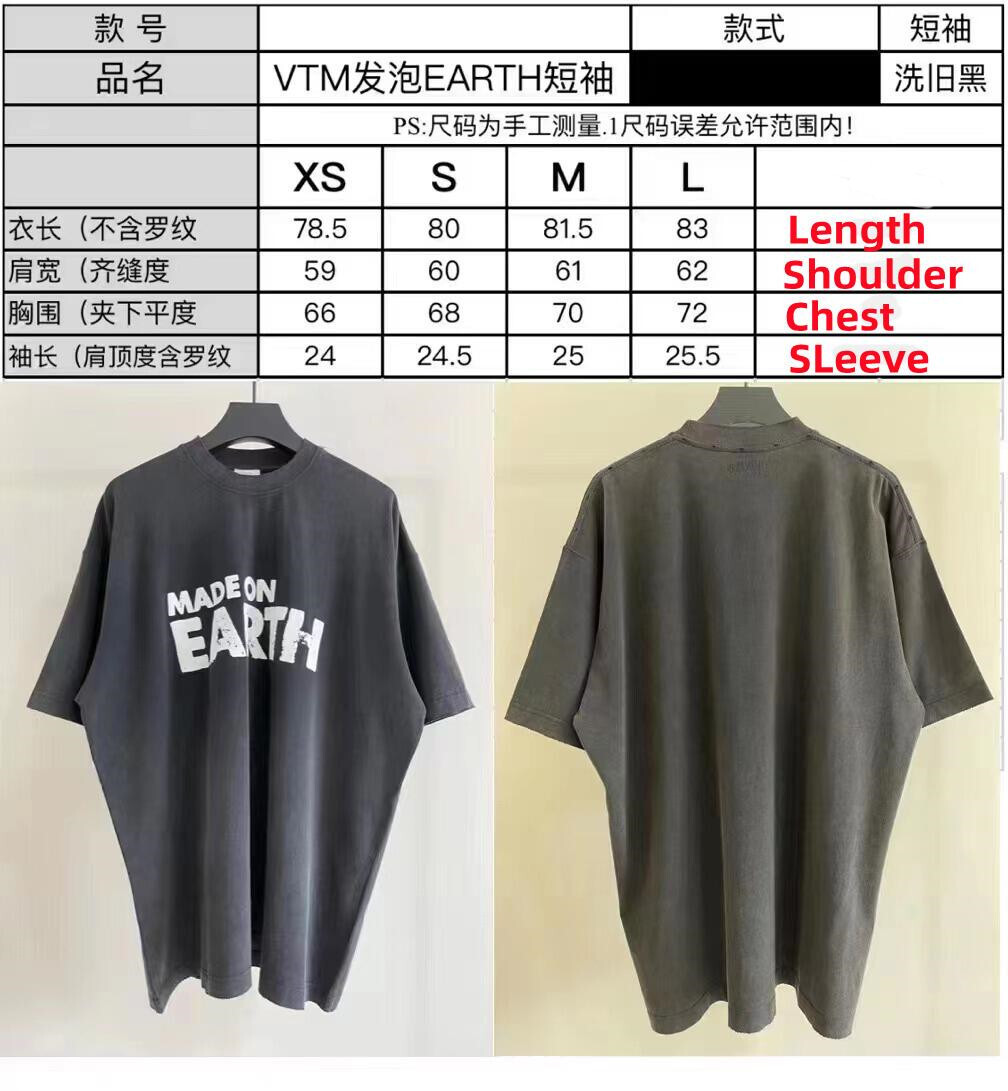 VETEMENTS MADE ON EARTH