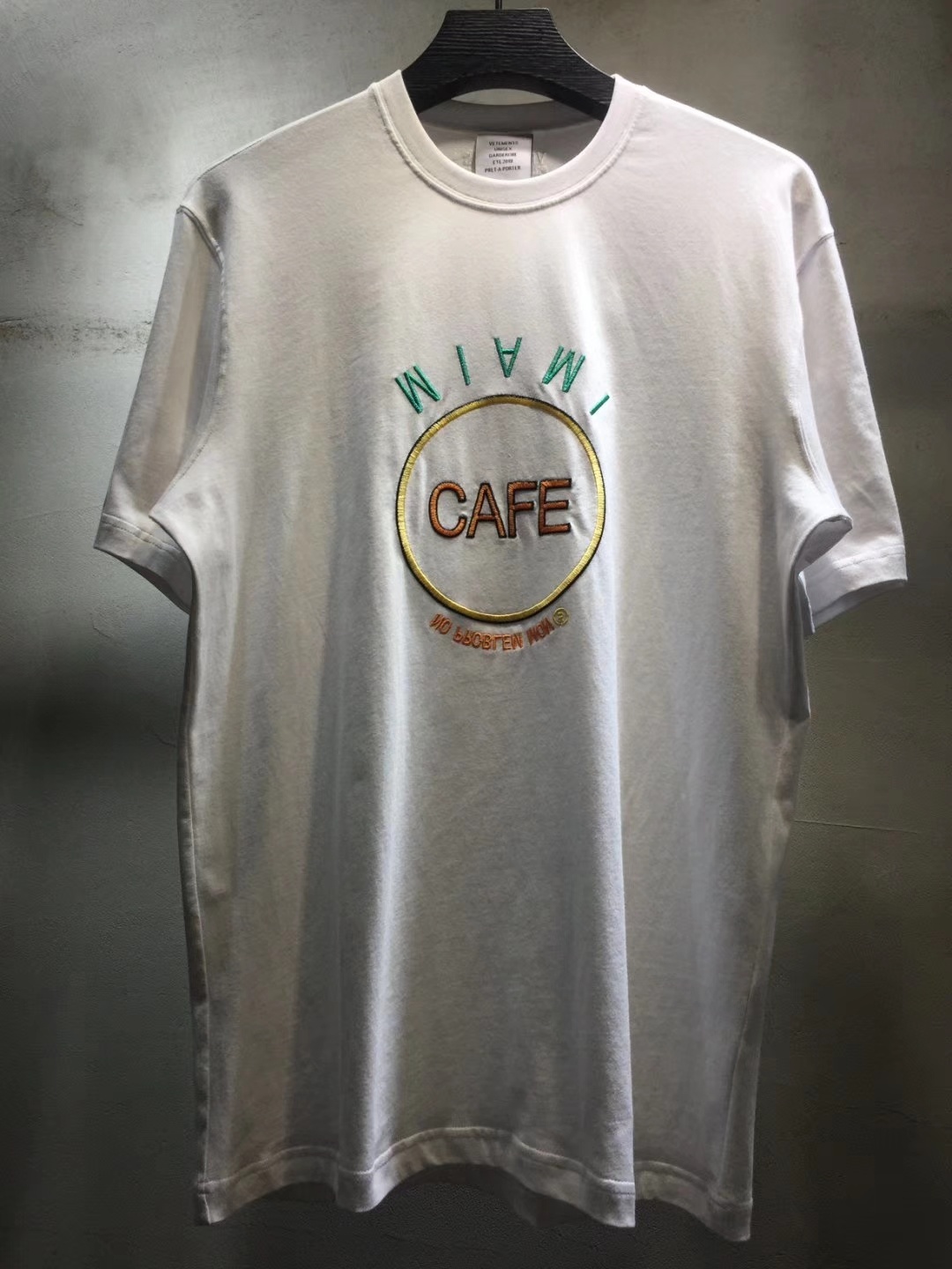 VETEMENTS 19SS SAVE THE PLANET