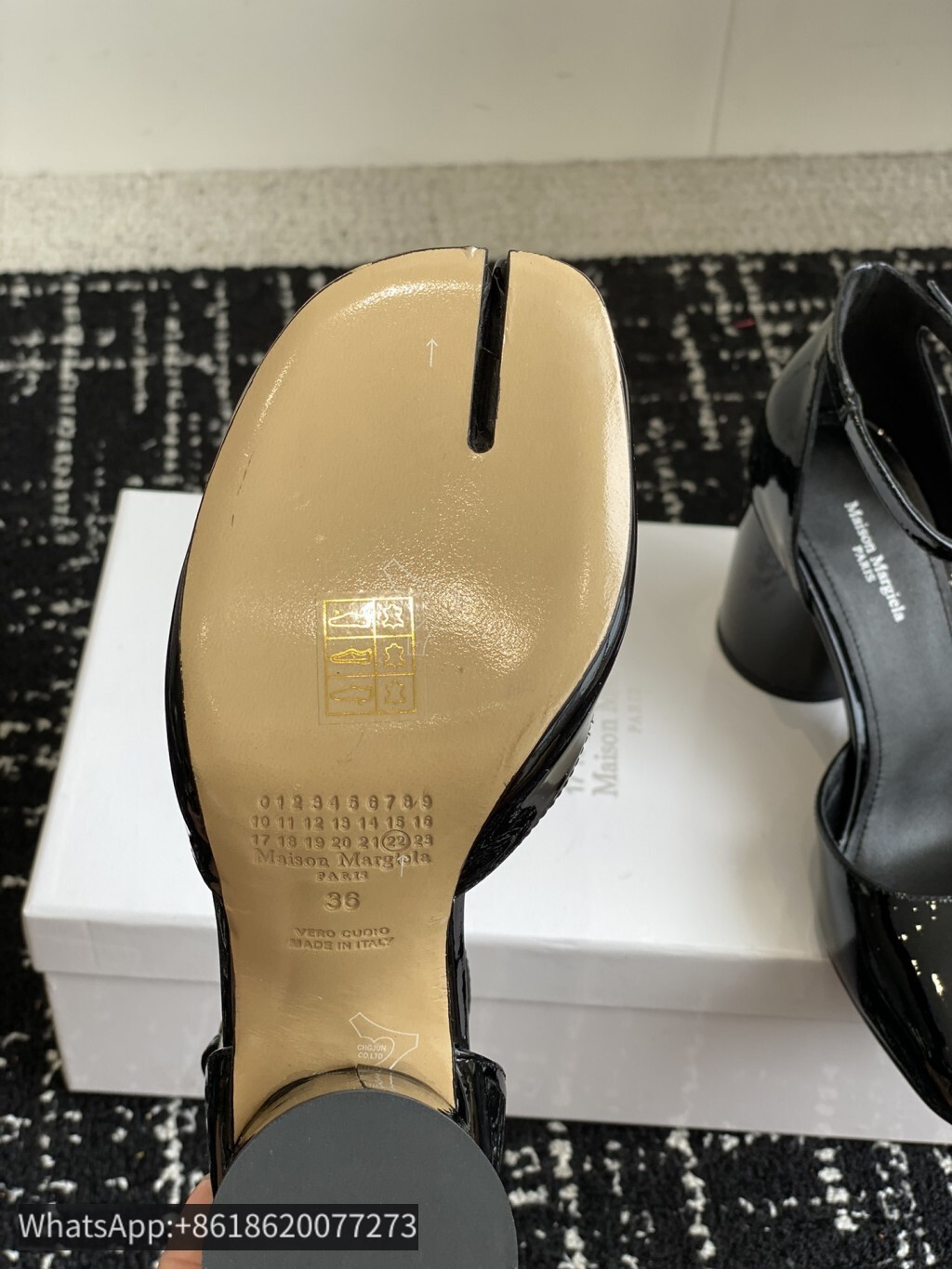 Maison Margiela MM6 Tabi Woman Split toe shoes