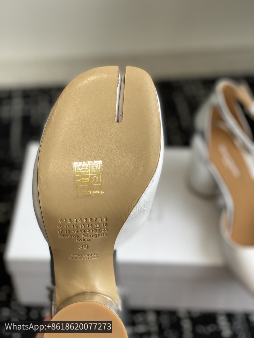 Maison Margiela MM6 Tabi Woman Split toe shoes