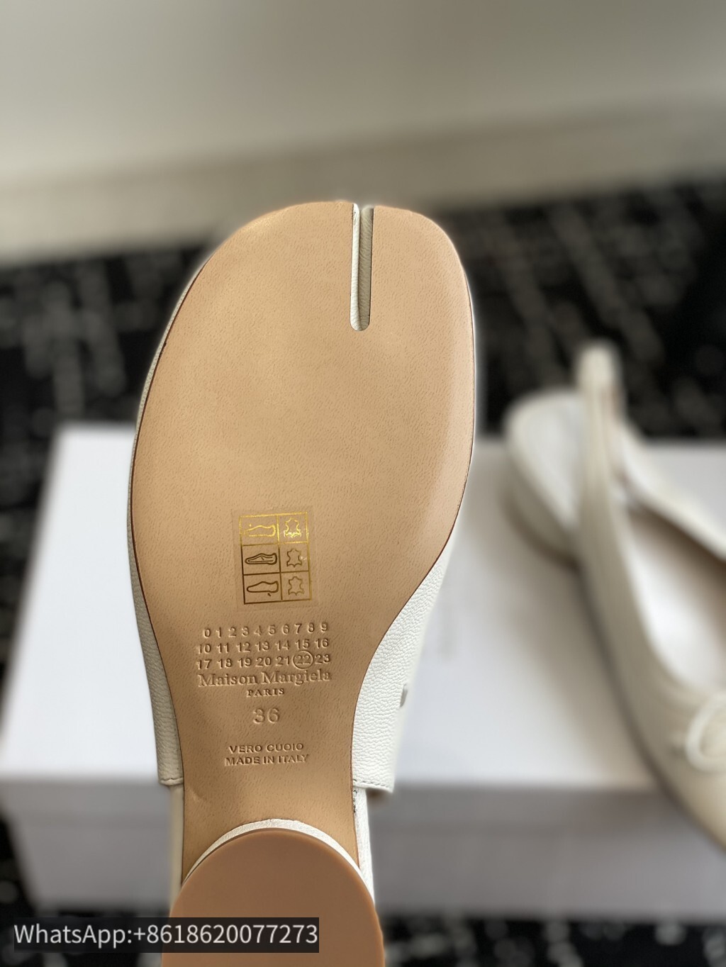 Maison Margiela MM6 Tabi Woman Split toe shoes