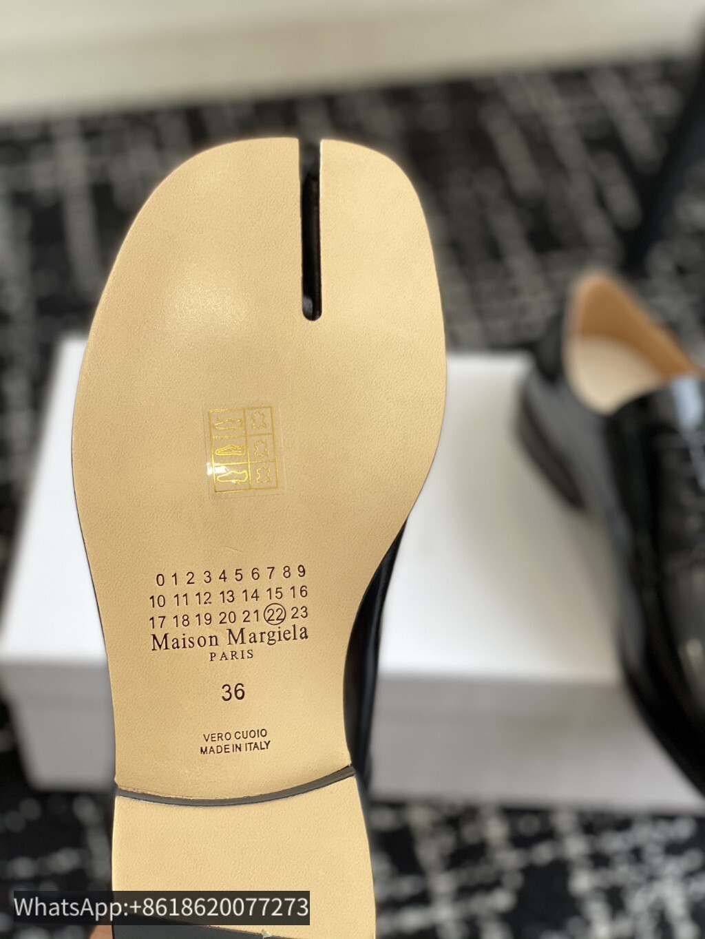 Maison Margiela MM6 Tabi Woman Split toe shoes