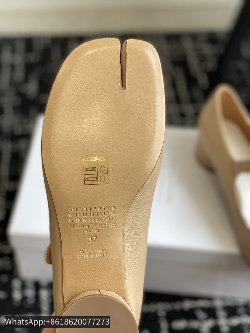 Maison Margiela MM6 Tabi Woman Split toe shoes