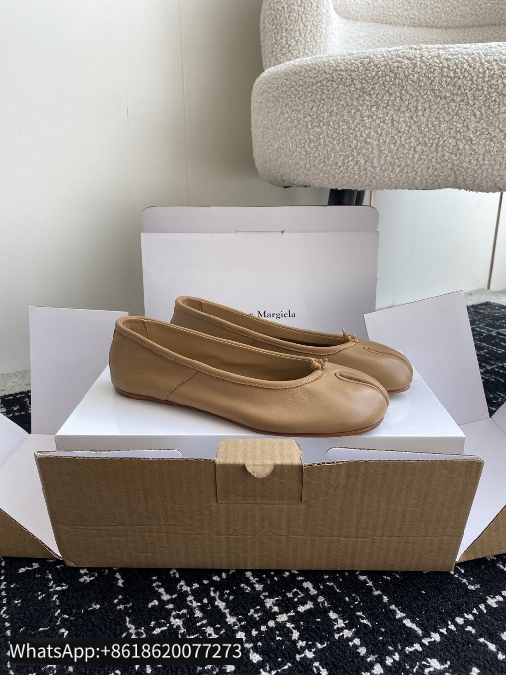 Maison Margiela MM6 Tabi Woman Split toe shoes