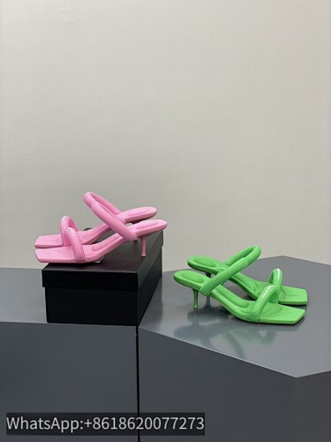 Alexander Wang AW Julie 55mm Nylon Tubular Heel Sandals