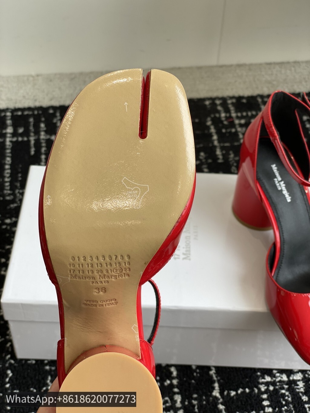 Maison Margiela MM6 Tabi Woman Split toe shoes