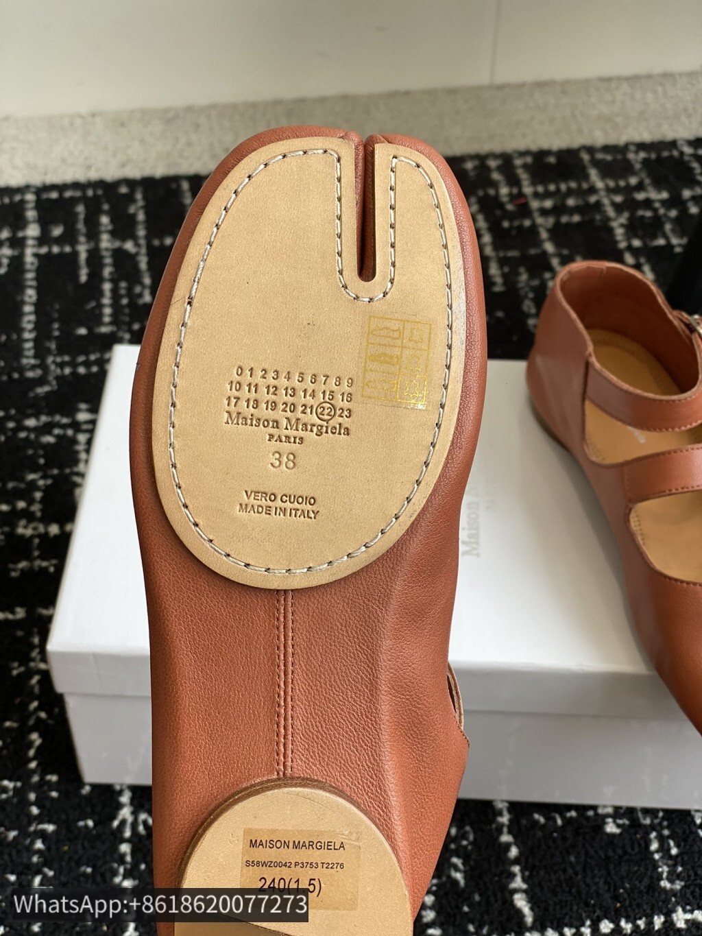 Maison Margiela MM6 Tabi Woman Split toe shoes