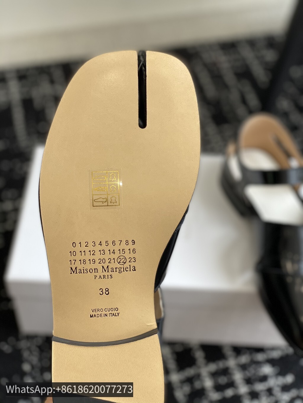 Maison Margiela MM6 Tabi Woman Split toe shoes