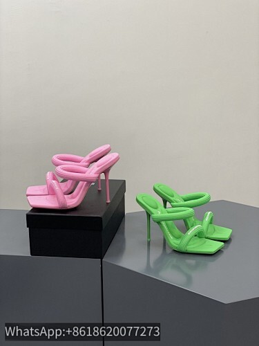 Alexander Wang AW Julie 105mm Nylon Tubular Heel Sandals