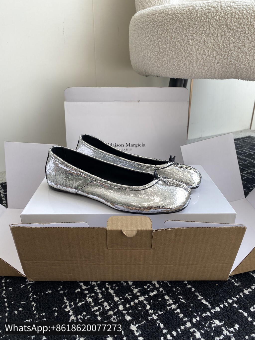 Maison Margiela MM6 Tabi Woman Split toe shoes