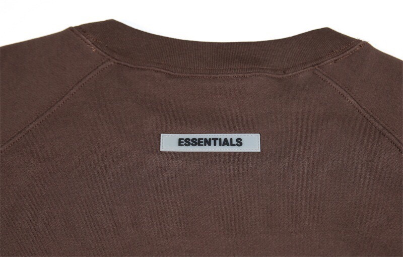 FOG0181 FOG Essential 20FW Coffee Color Crewneck Sweatshirt