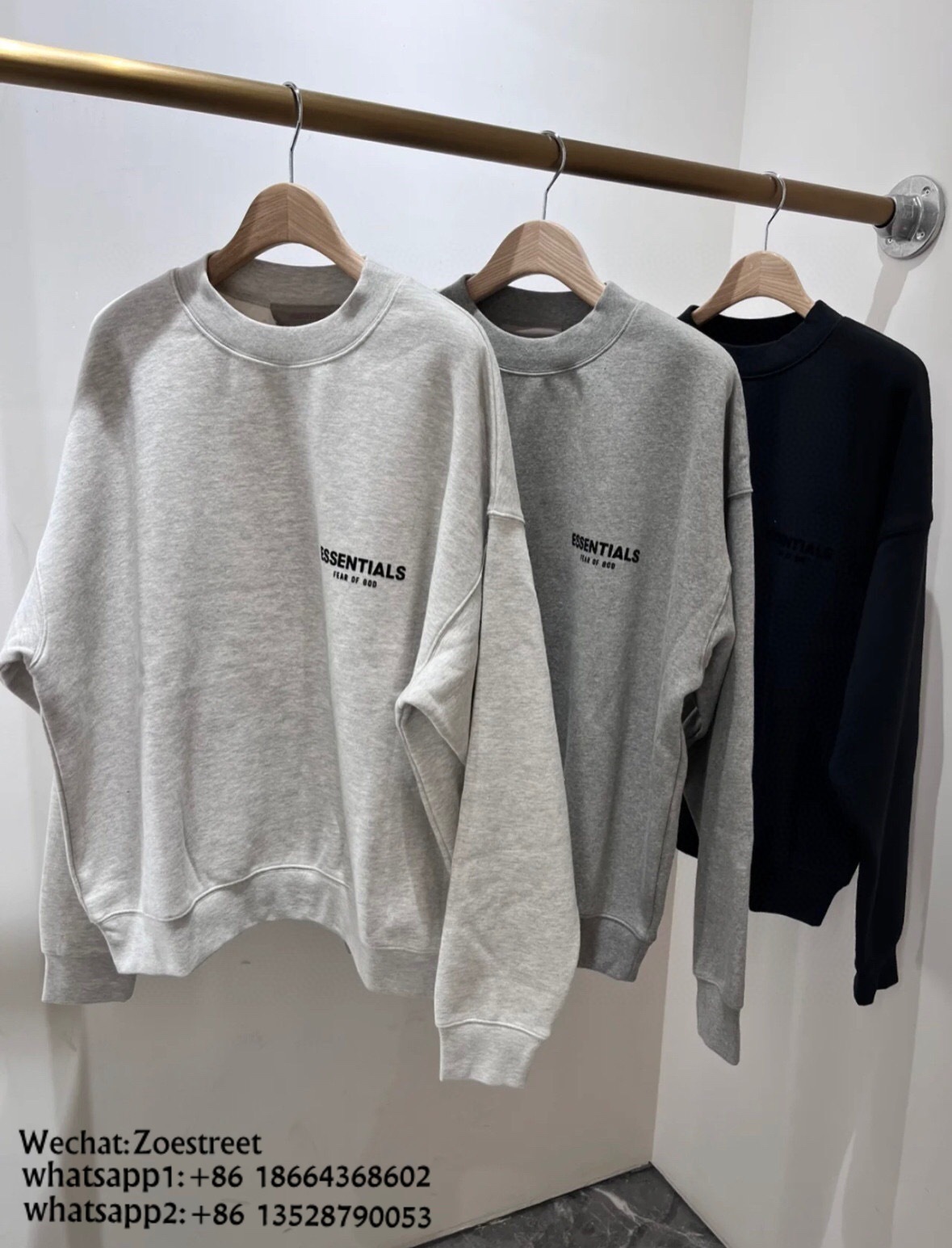 FOG349 FOG 22FW Essentials Crewneck Sweatshirt